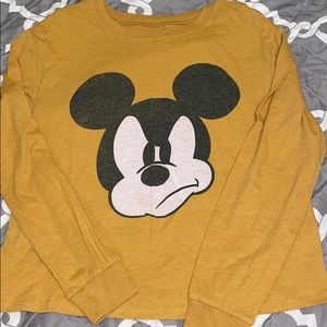 Mickey Mouse long sleeve shirt / MOVING SALE